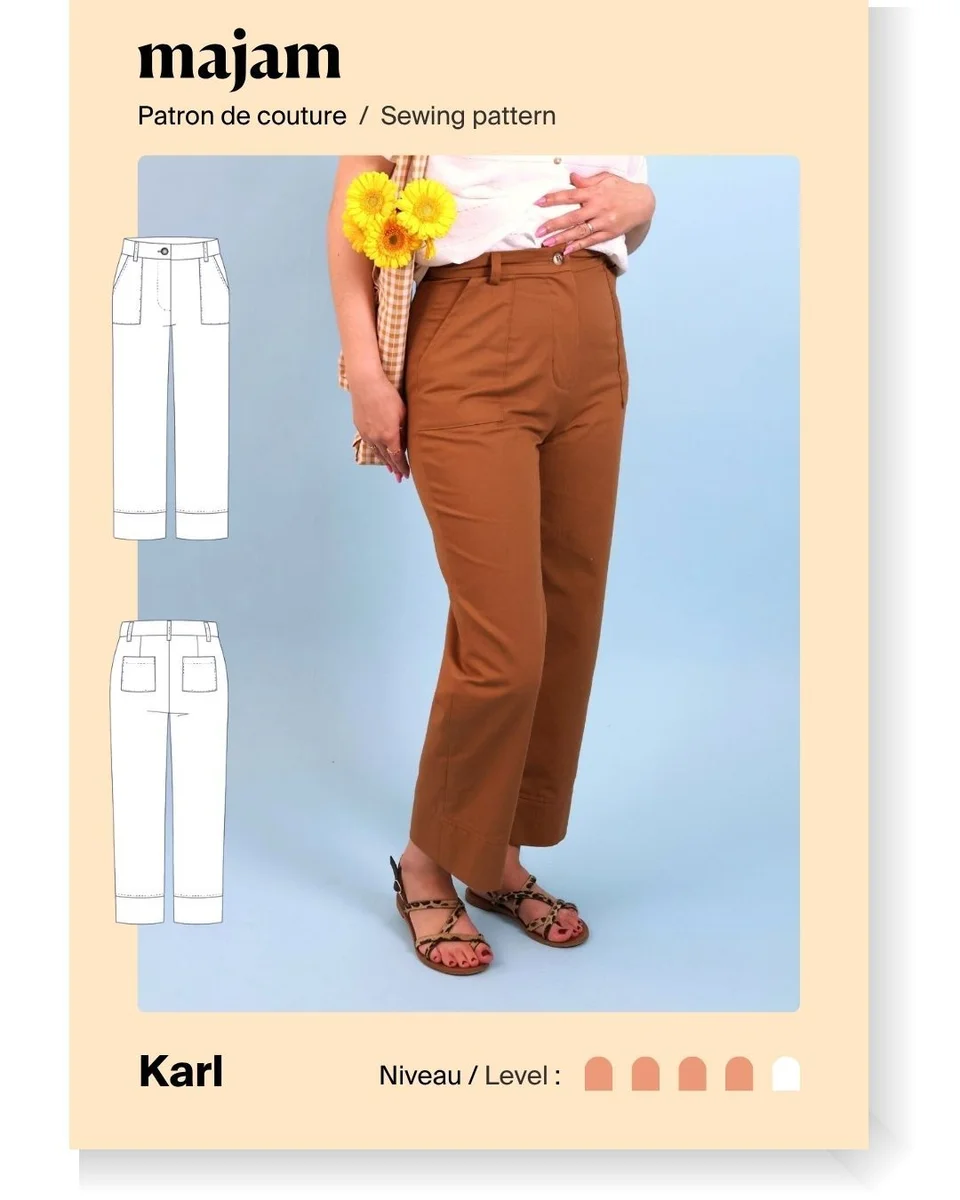 Photo du patron Pantalon – Karl cousu · vue 1 sur 4