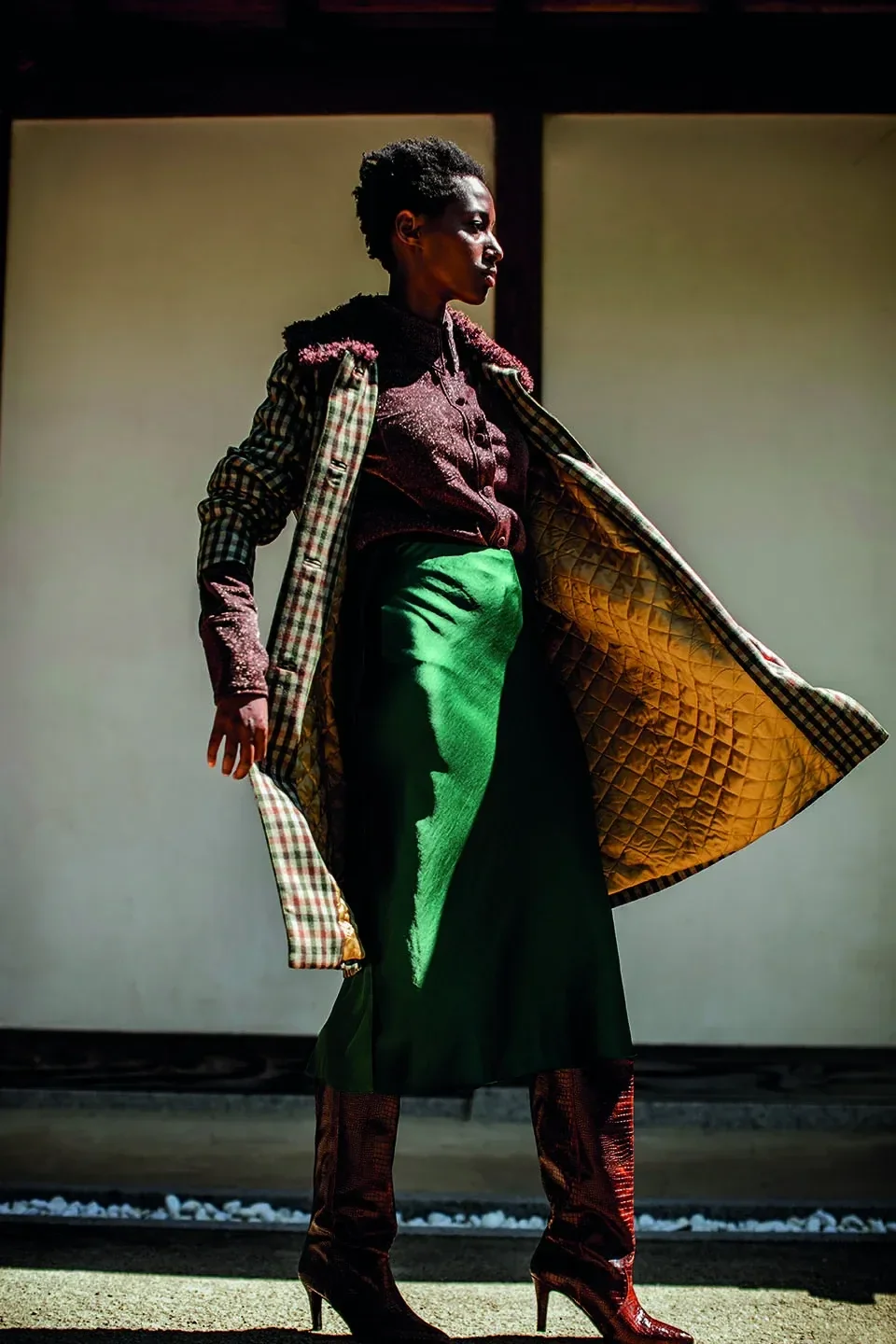 Photo du patron Madeline Skirt Sewing Pattern cousu · vue 1 sur 5