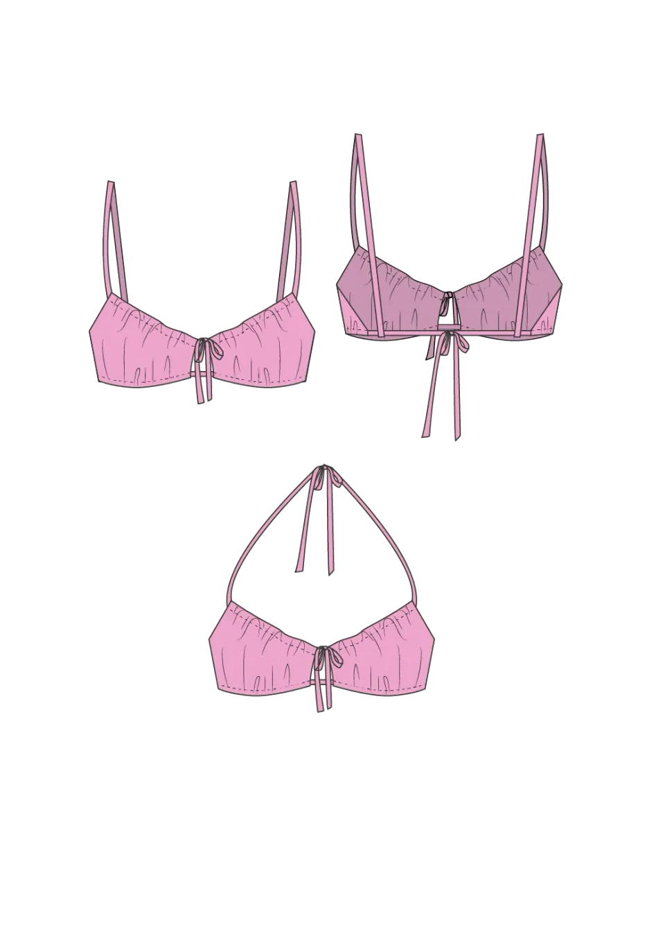 Photo du patron PEARL – BIKINI TOP cousu · vue 1 sur 8