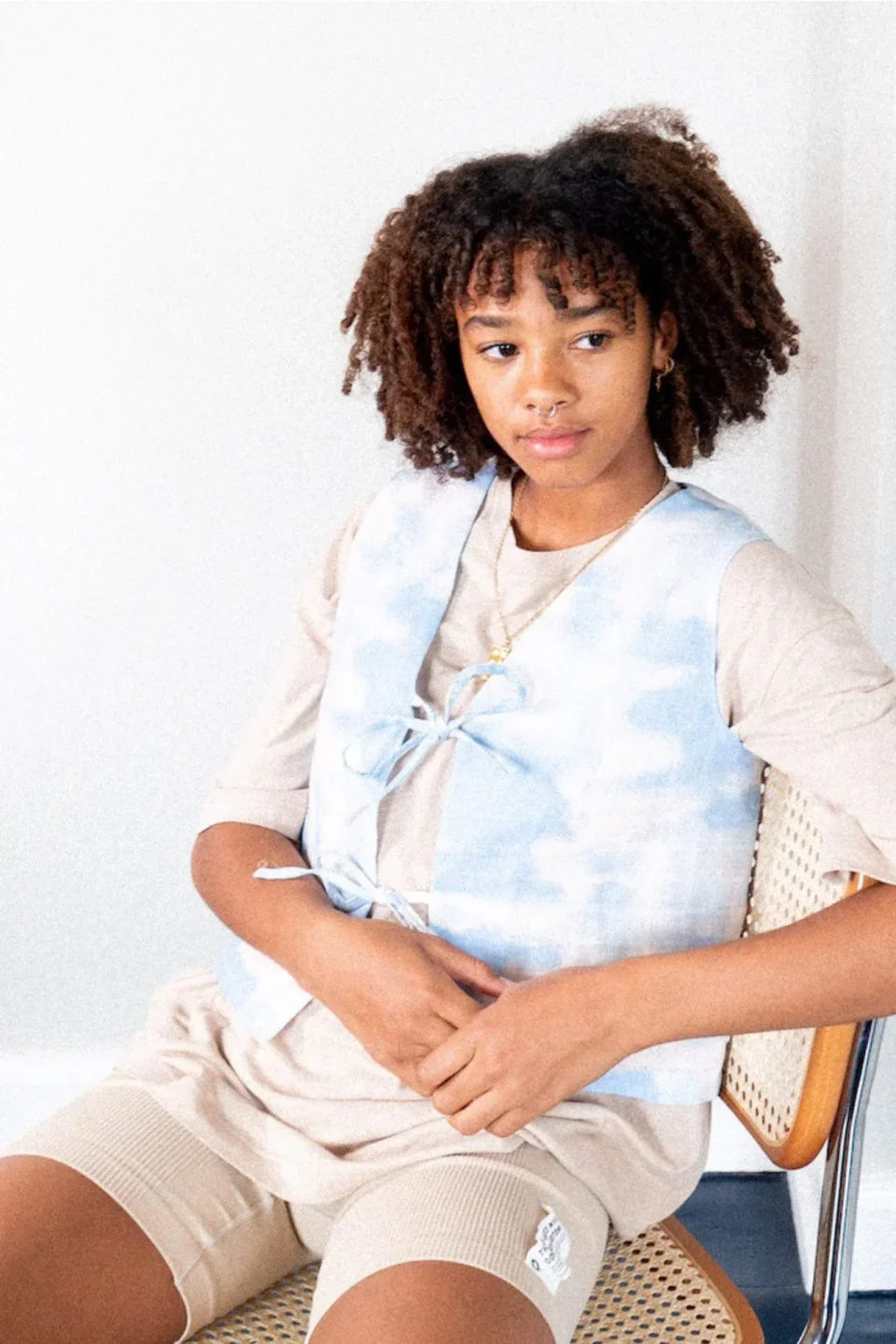 Photo du patron TIE BLOUSE cousu · vue 1 sur 6