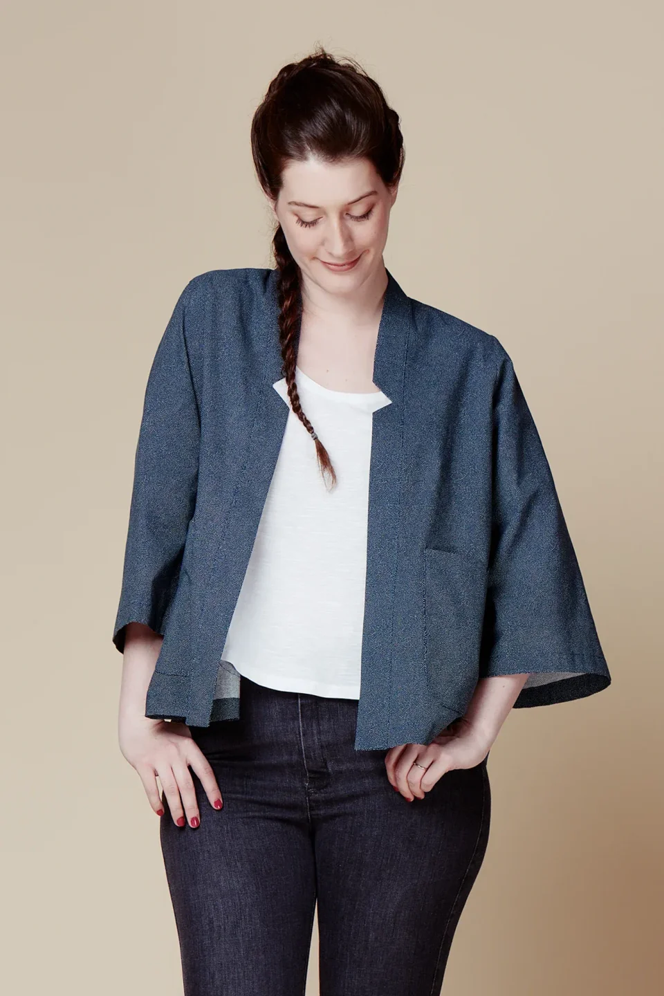Photo du patron Nénuphar Jacket cousu · vue 1 sur 8