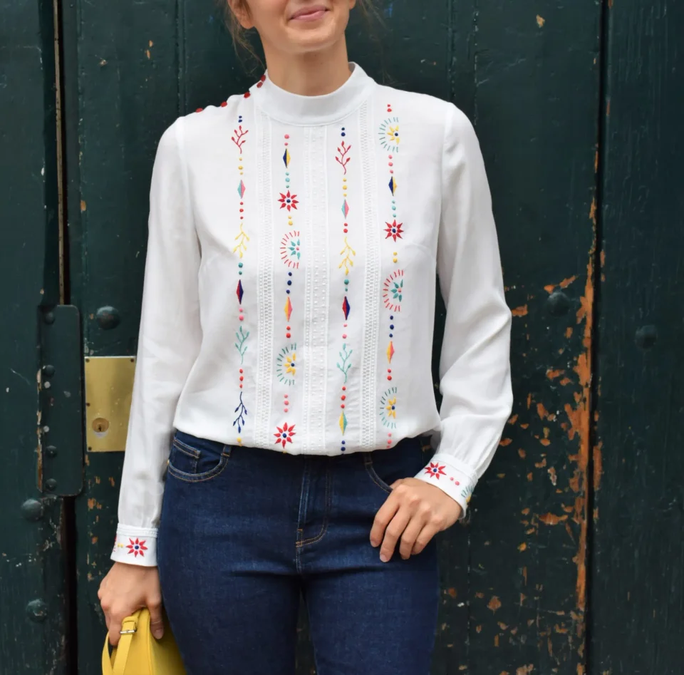 Photo du patron Blouse Rosanna cousu · vue 1 sur 8