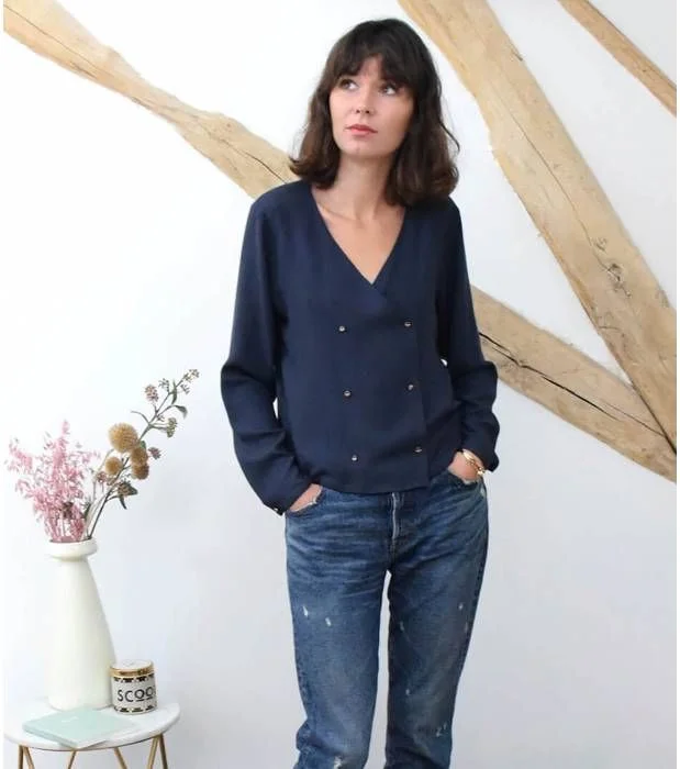 Photo du patron Blouse Croisette cousu · vue 1 sur 1