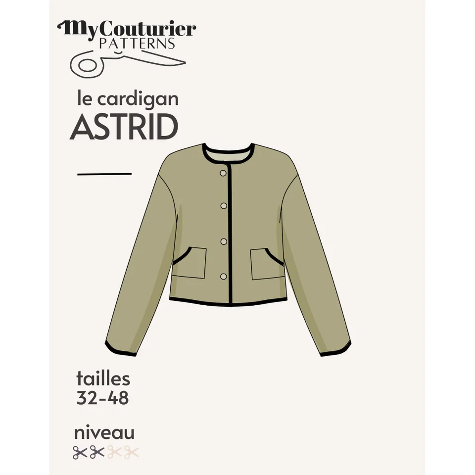 Photo du patron Le patron Astrid cousu · vue 1 sur 1