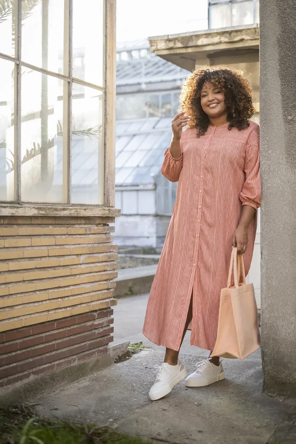 Photo du patron Maude Dress Sewing Pattern cousu · vue 1 sur 8