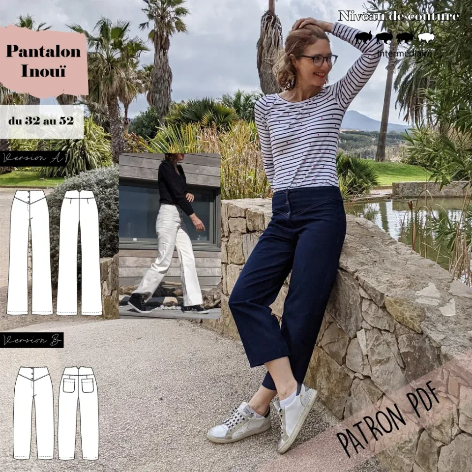 Photo du patron pantalon Inouï cousu · vue 1 sur 8