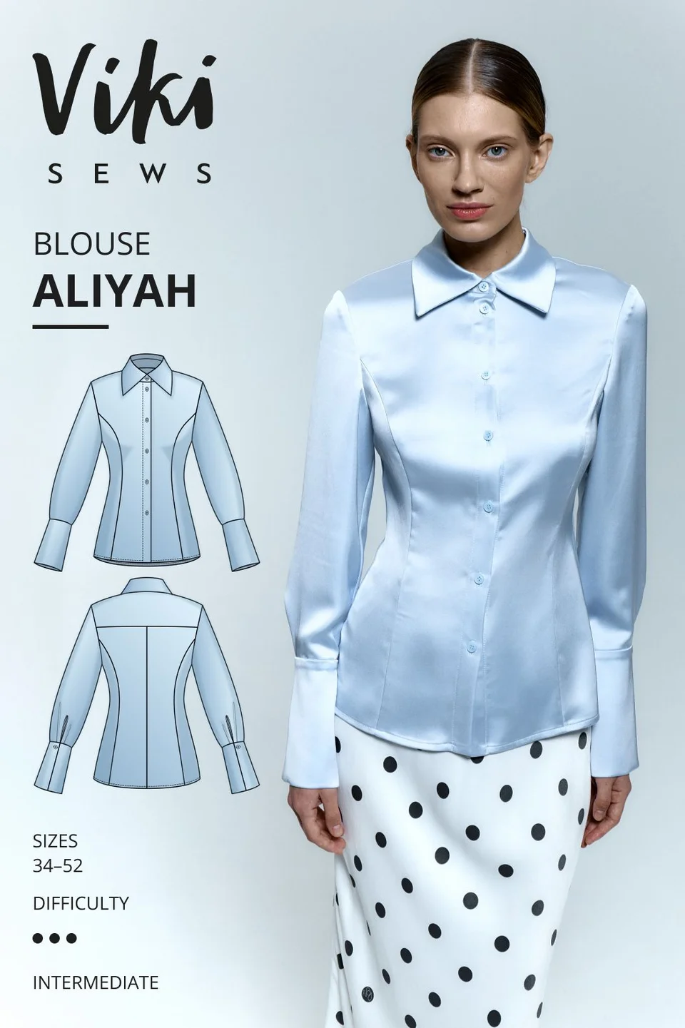 Photo du patron Aliyah blouse cousu · vue 1 sur 8
