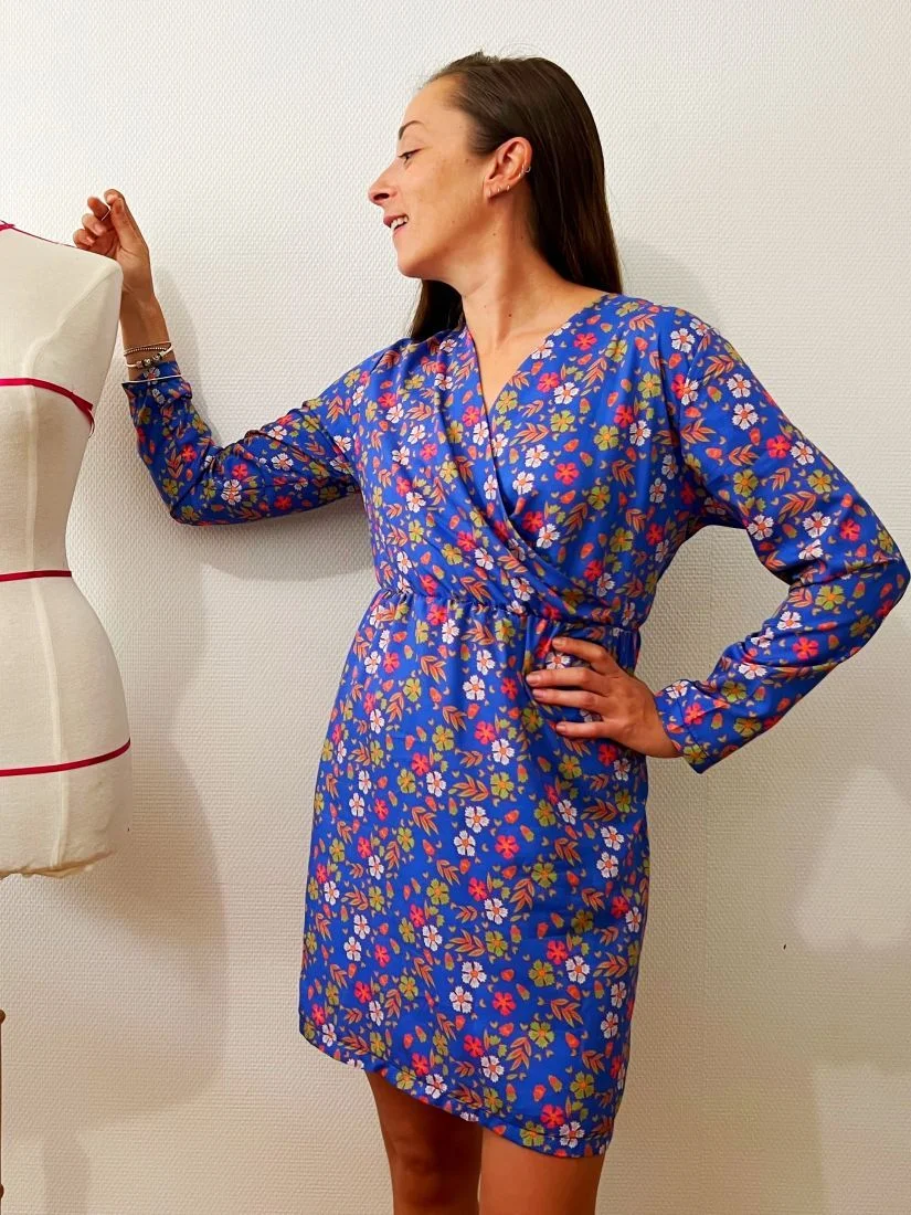Photo du patron Patron blouse et robe Léonora cousu · vue 1 sur 1