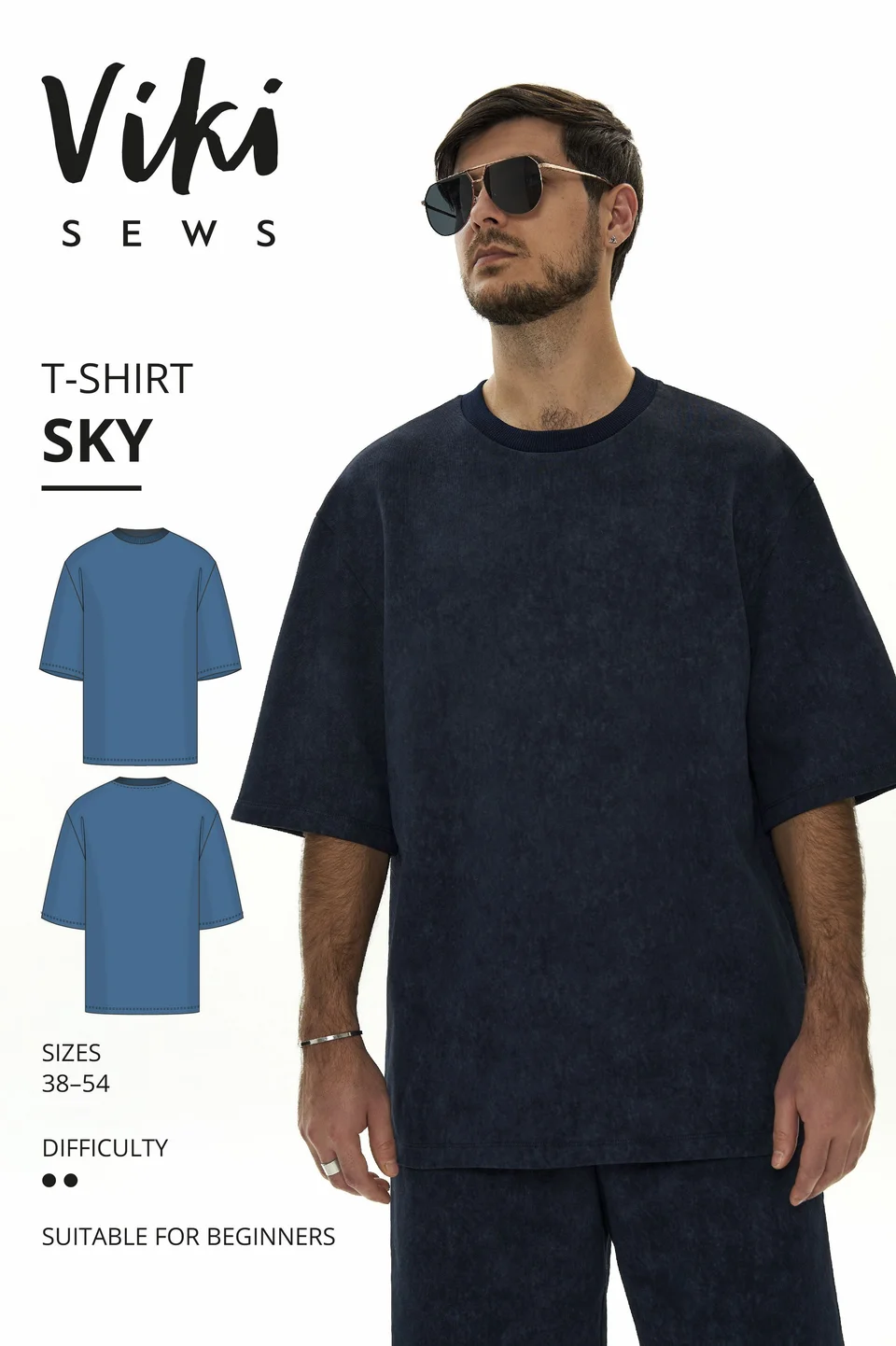 Photo du patron Sky t-shirt cousu · vue 1 sur 8