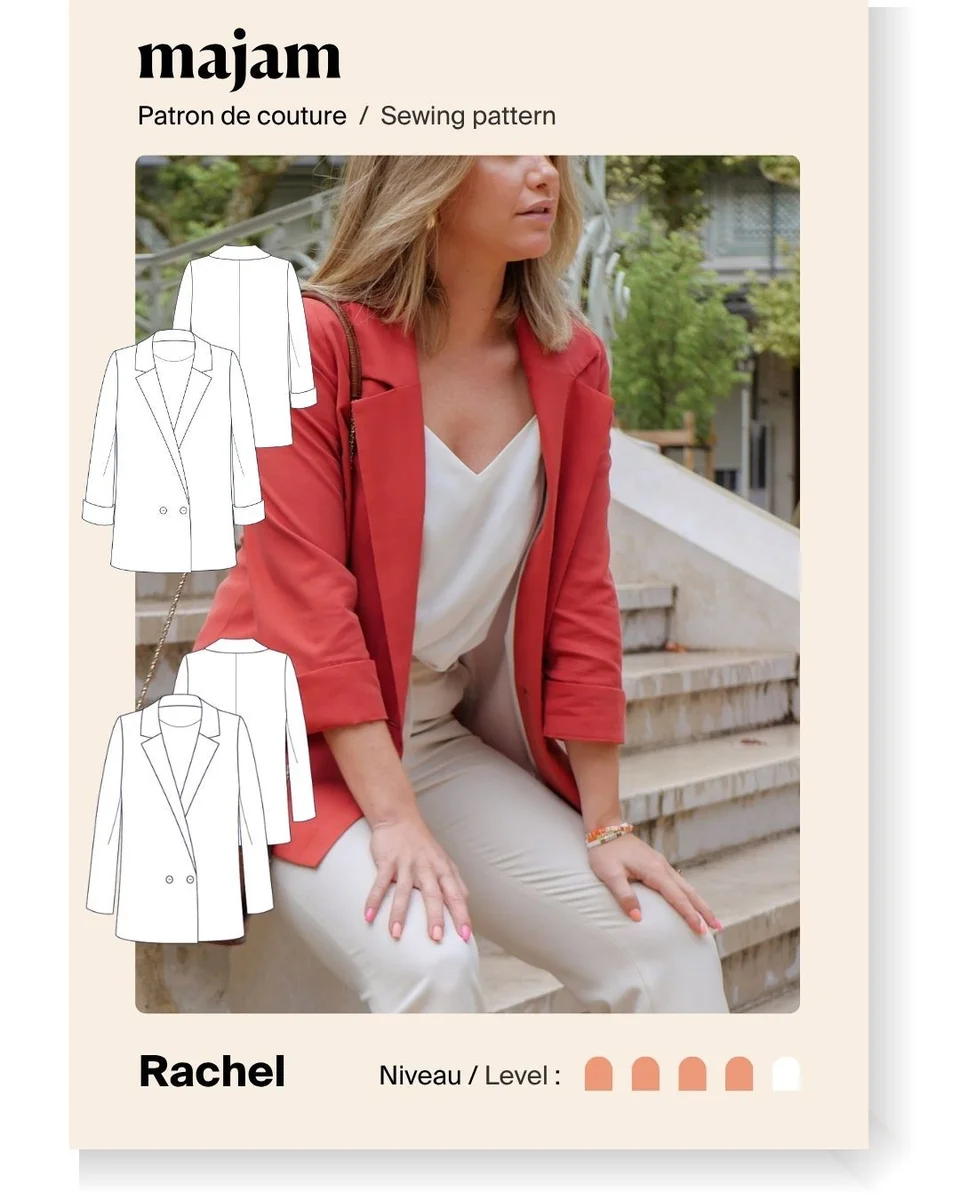 Photo du patron Veste tailleur – Rachel cousu · vue 1 sur 8