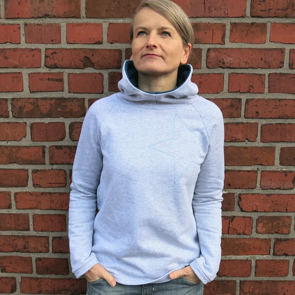 Photo du patron Sweat À Capuche Madame Toni cousu · vue 1 sur 8