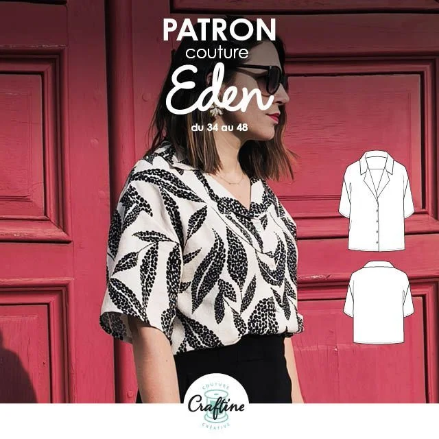 Photo du patron Chemisette Eden cousu · vue 1 sur 1