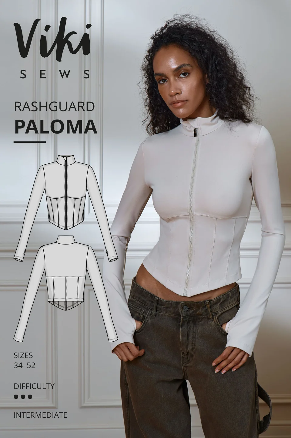 Photo du patron Paloma rashguard cousu · vue 1 sur 8