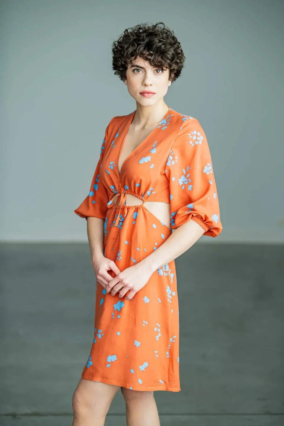 Photo du patron Ruba Dress Sewing Pattern cousu · vue 1 sur 4