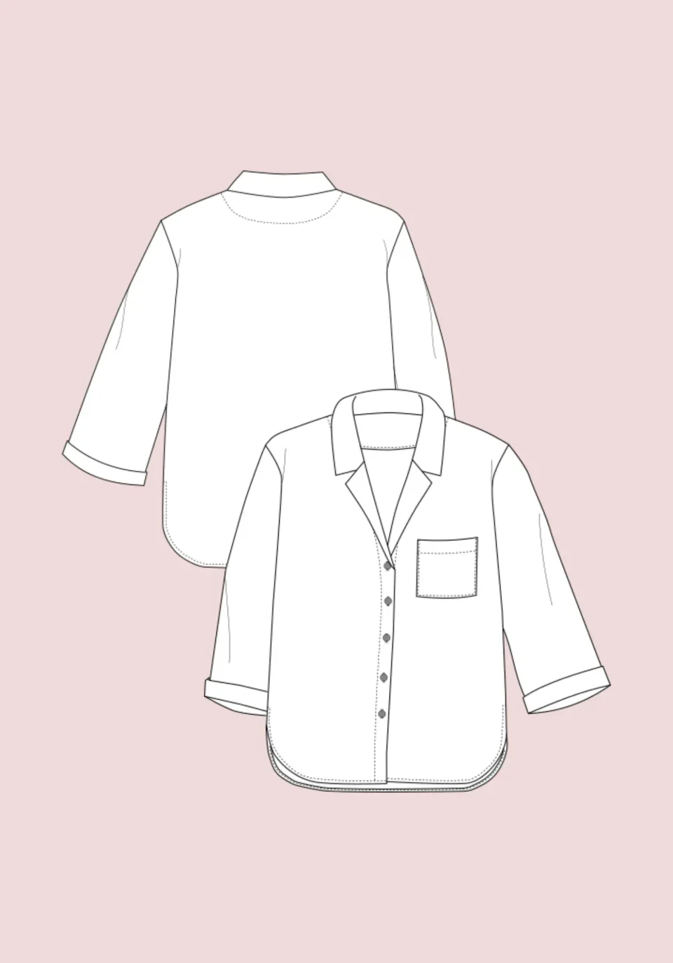 Photo du patron Chemise Vivi cousu · vue 1 sur 8