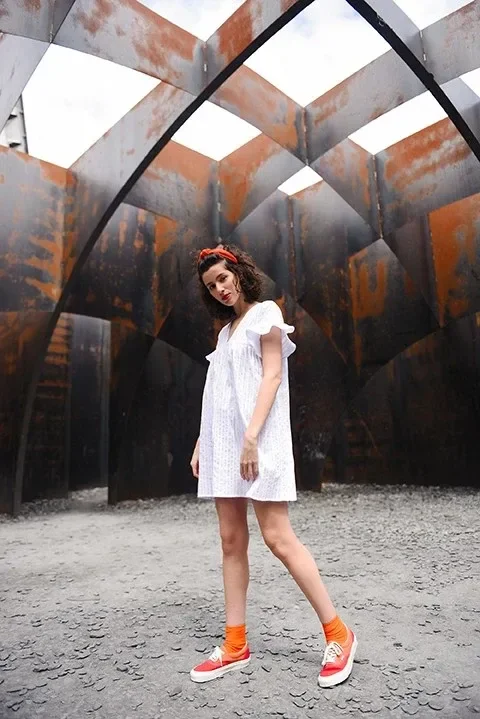Photo du patron Rosalie Dress Sewing Pattern cousu · vue 1 sur 5