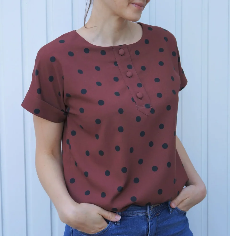 Photo du patron Blouse Vikky cousu · vue 1 sur 8