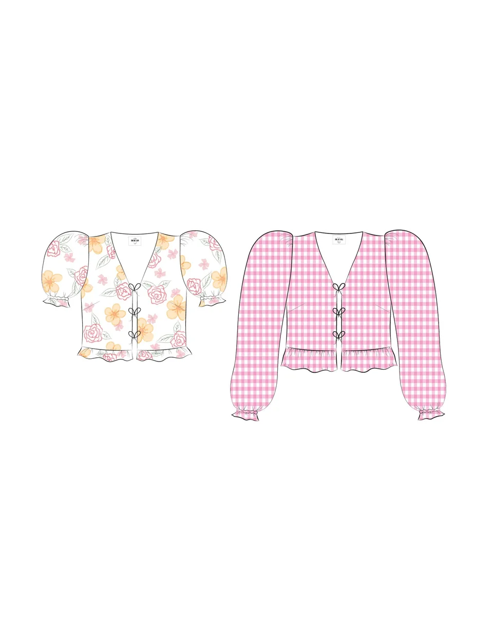 Photo du patron Blouse Rose cousu · vue 1 sur 8