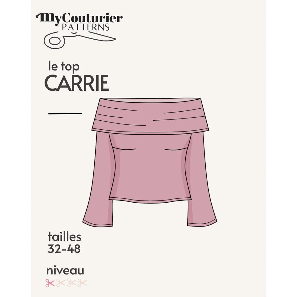 Photo du patron Le patron Carrie cousu · vue 1 sur 4