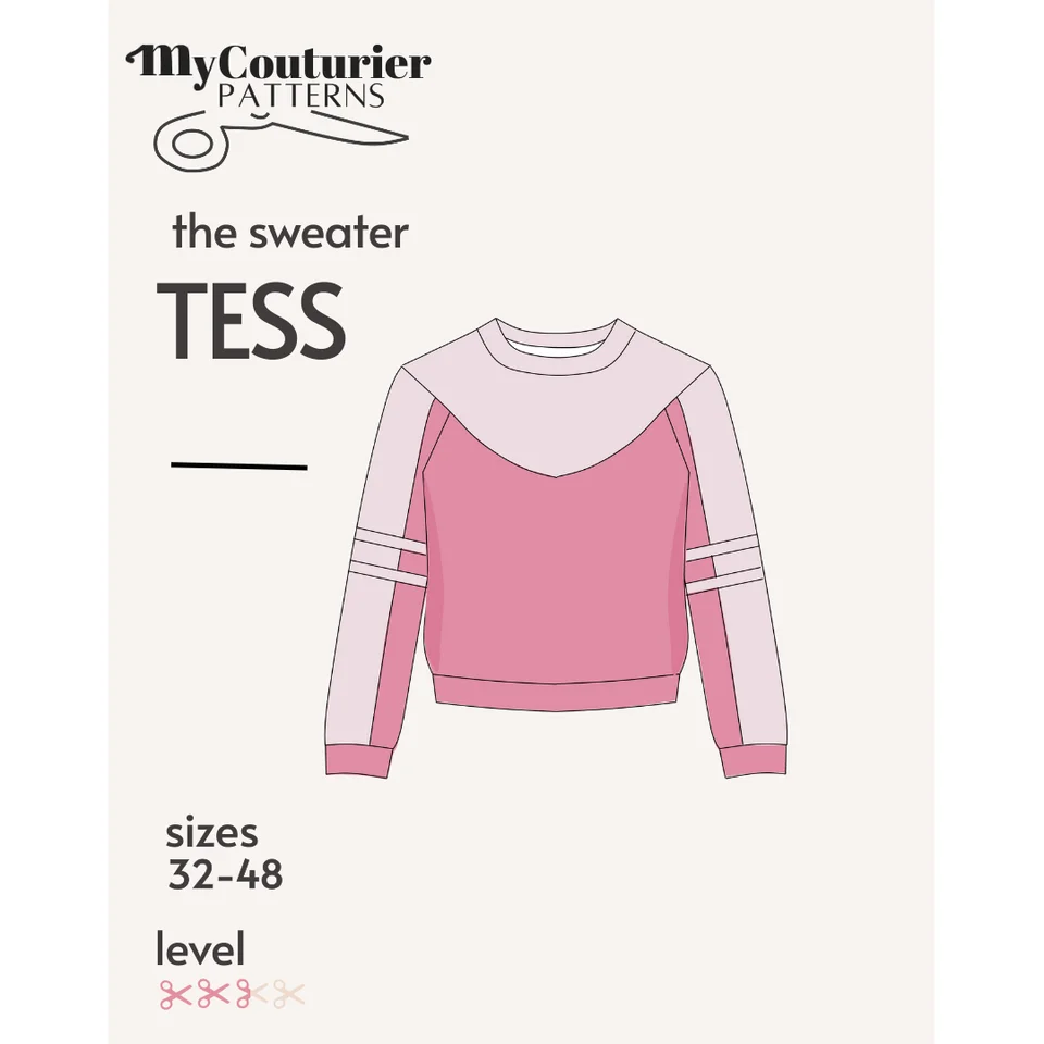 Photo du patron The Tess pattern cousu · vue 1 sur 2