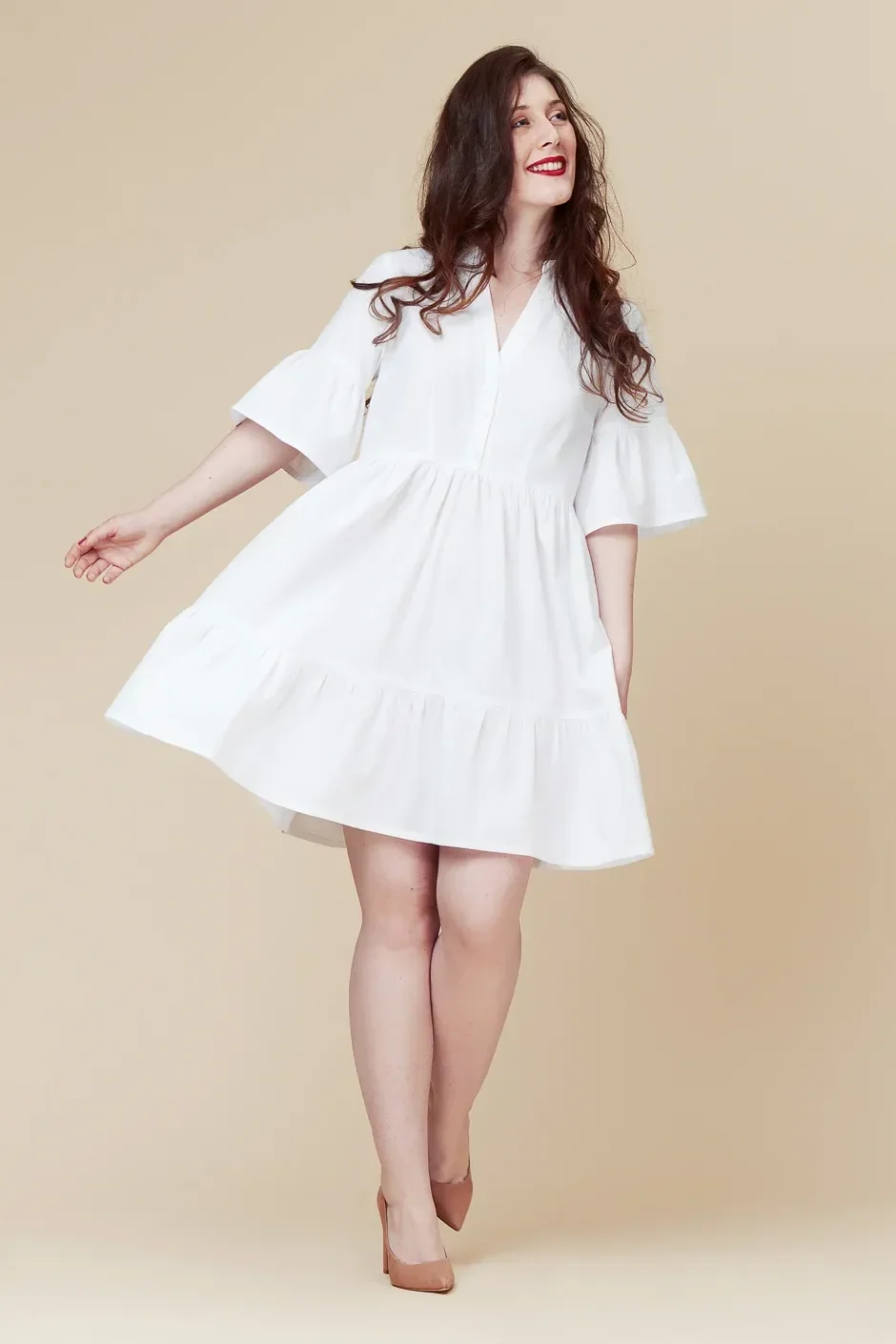 Photo du patron Myosotis Dress cousu · vue 1 sur 8