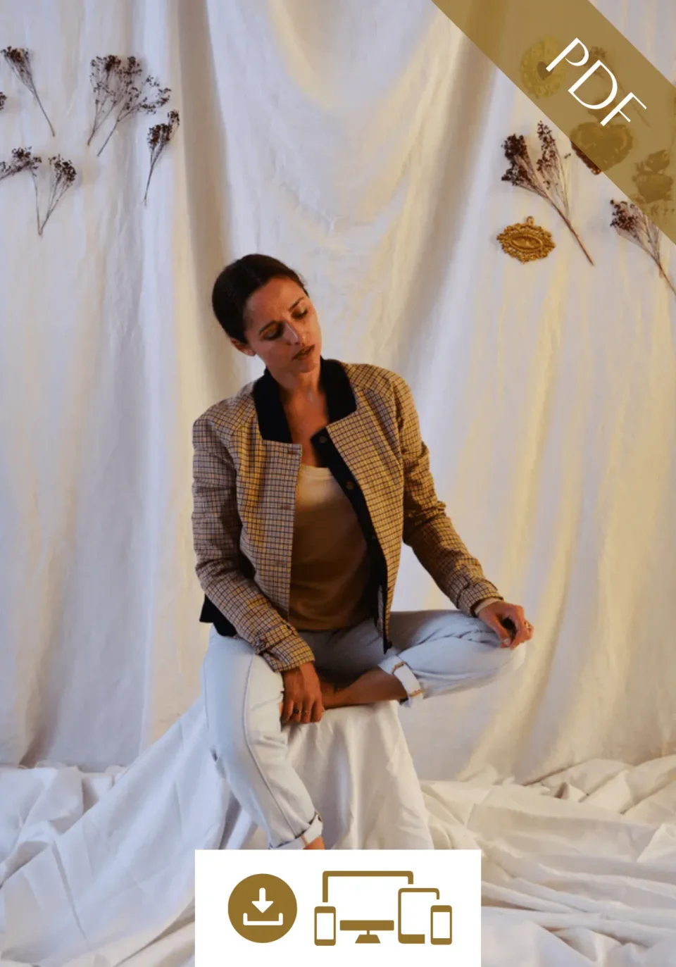 Photo du patron Blouson Sunset cousu · vue 1 sur 8