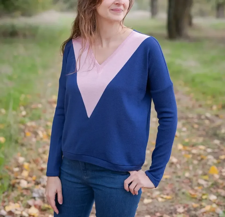 Photo du patron Pull Annatol cousu · vue 1 sur 8