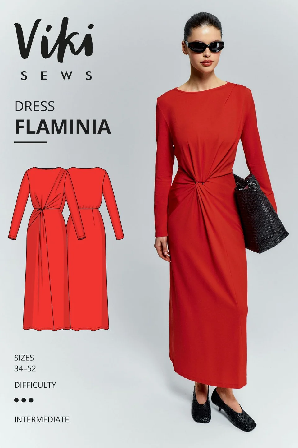 Photo du patron Flaminia dress cousu · vue 1 sur 8