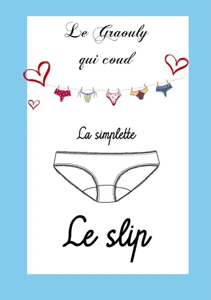 Photo du patron Slip de la simplette cousu · vue 1 sur 1