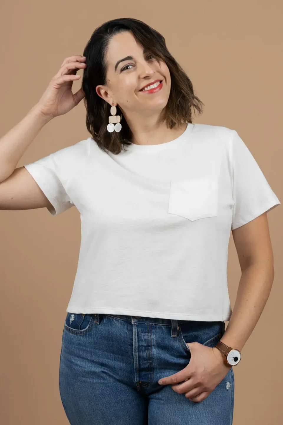 Photo du patron Core T-Shirt Free Pattern cousu · vue 1 sur 8