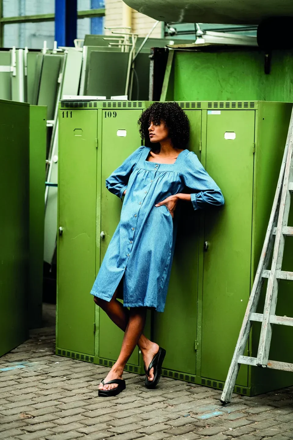 Photo du patron Danna Dress Sewing Pattern cousu · vue 1 sur 5