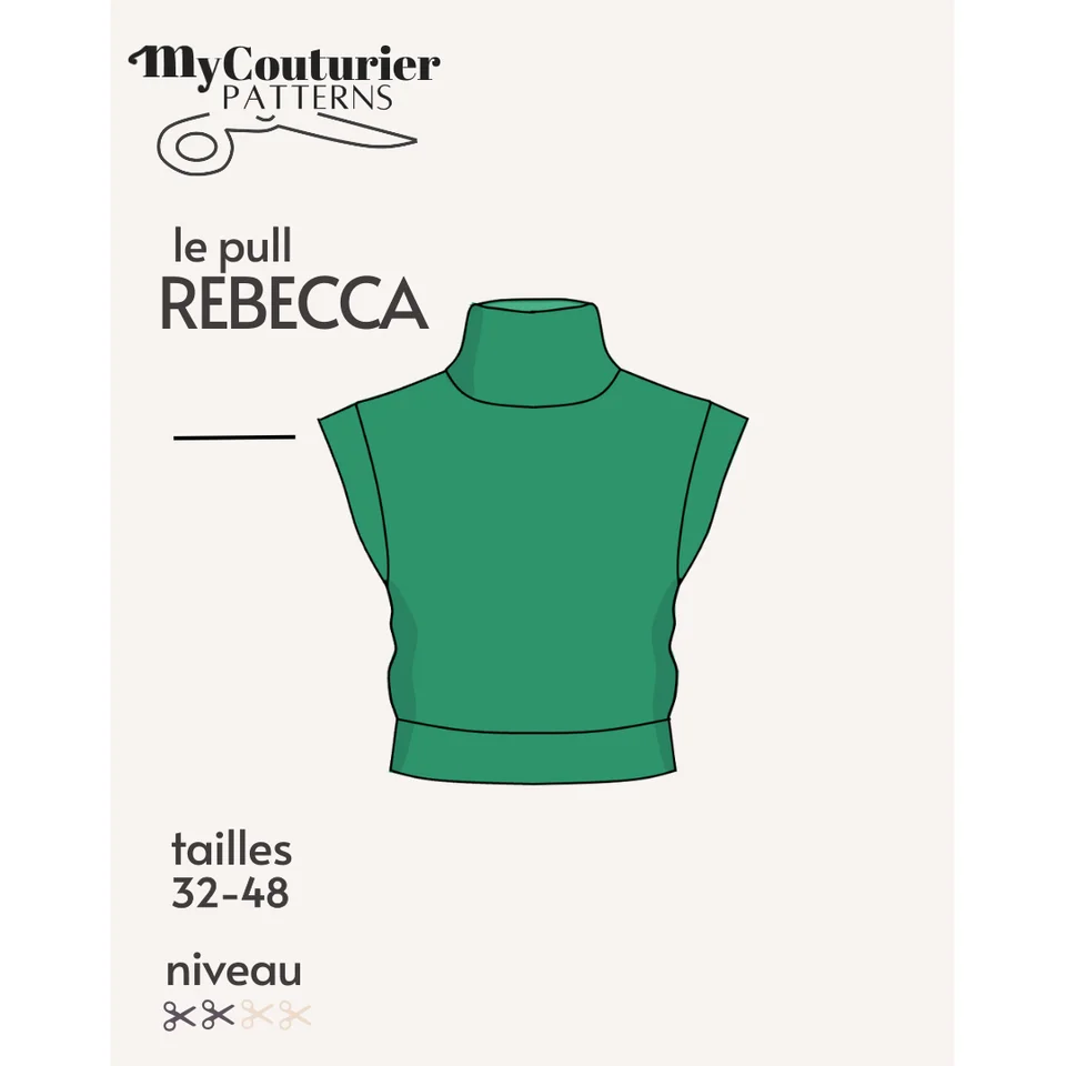 Photo du patron Le patron Rebecca cousu · vue 1 sur 3