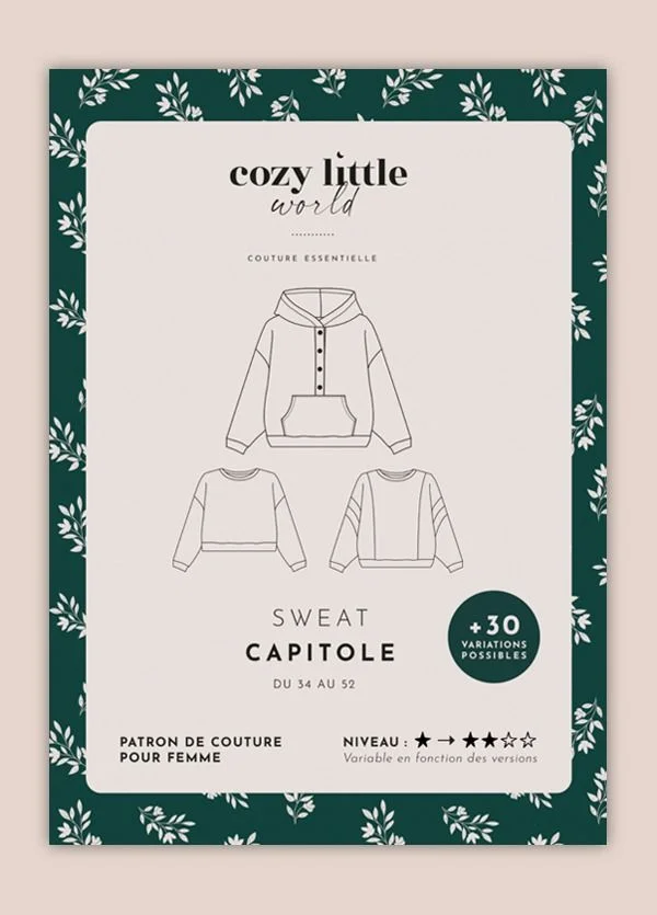 Photo du patron Sweat Capitole cousu · vue 1 sur 8