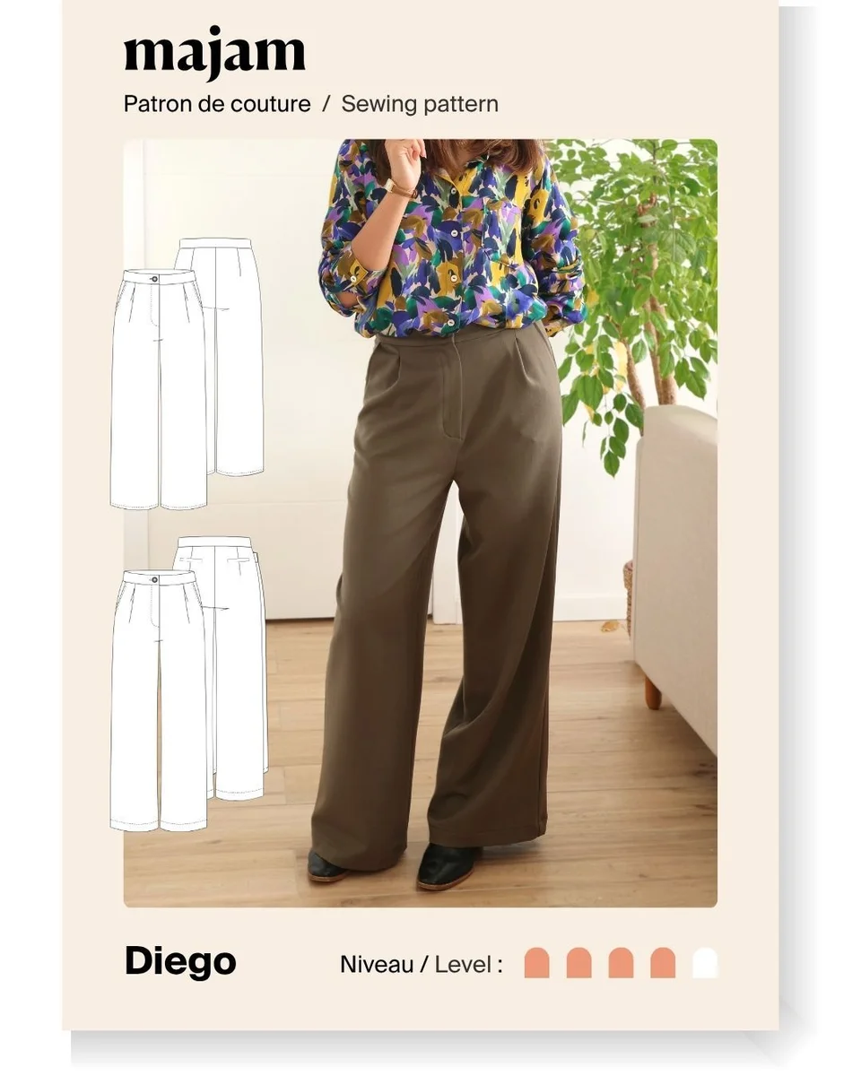 Photo du patron Pantalon – Diego cousu · vue 1 sur 8
