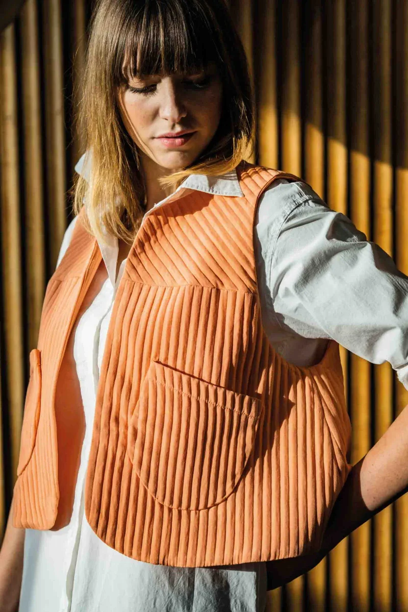 Patron Gabriela Bodywarmer Sewing Pattern · Fibre Mood