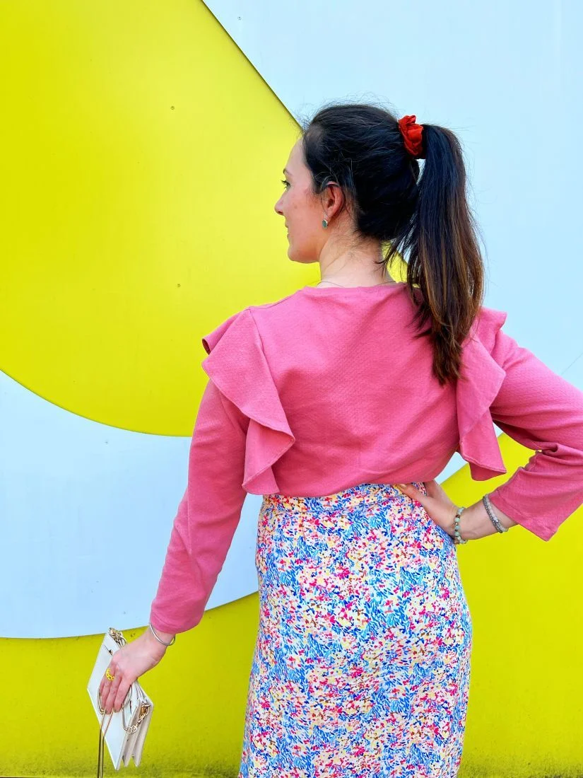 Photo du patron Patron robe et pull Angela cousu · vue 1 sur 8