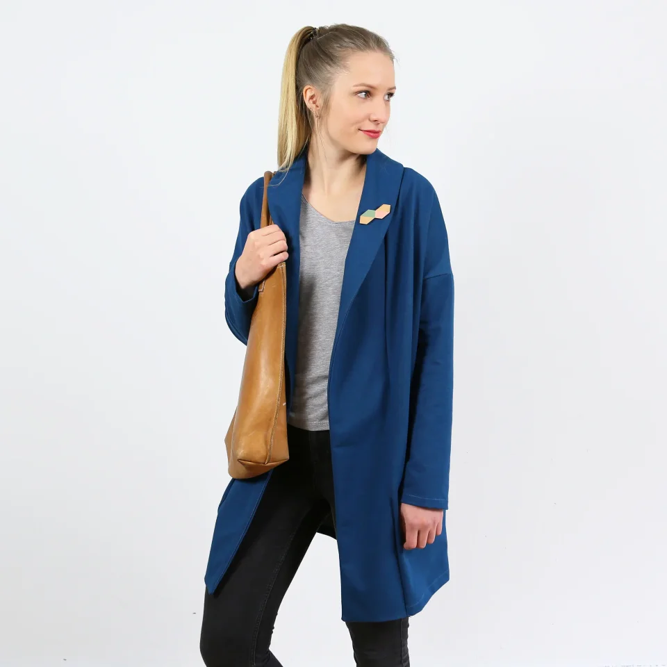 Photo du patron Veste Simple Madame Kati cousu · vue 1 sur 8