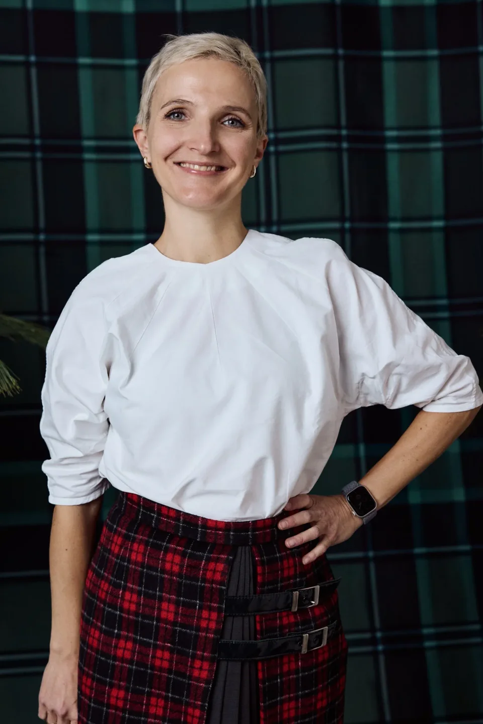 Photo du patron 71-5 VECTOR Super rounded blouse with 17 darts cousu · vue 1 sur 8