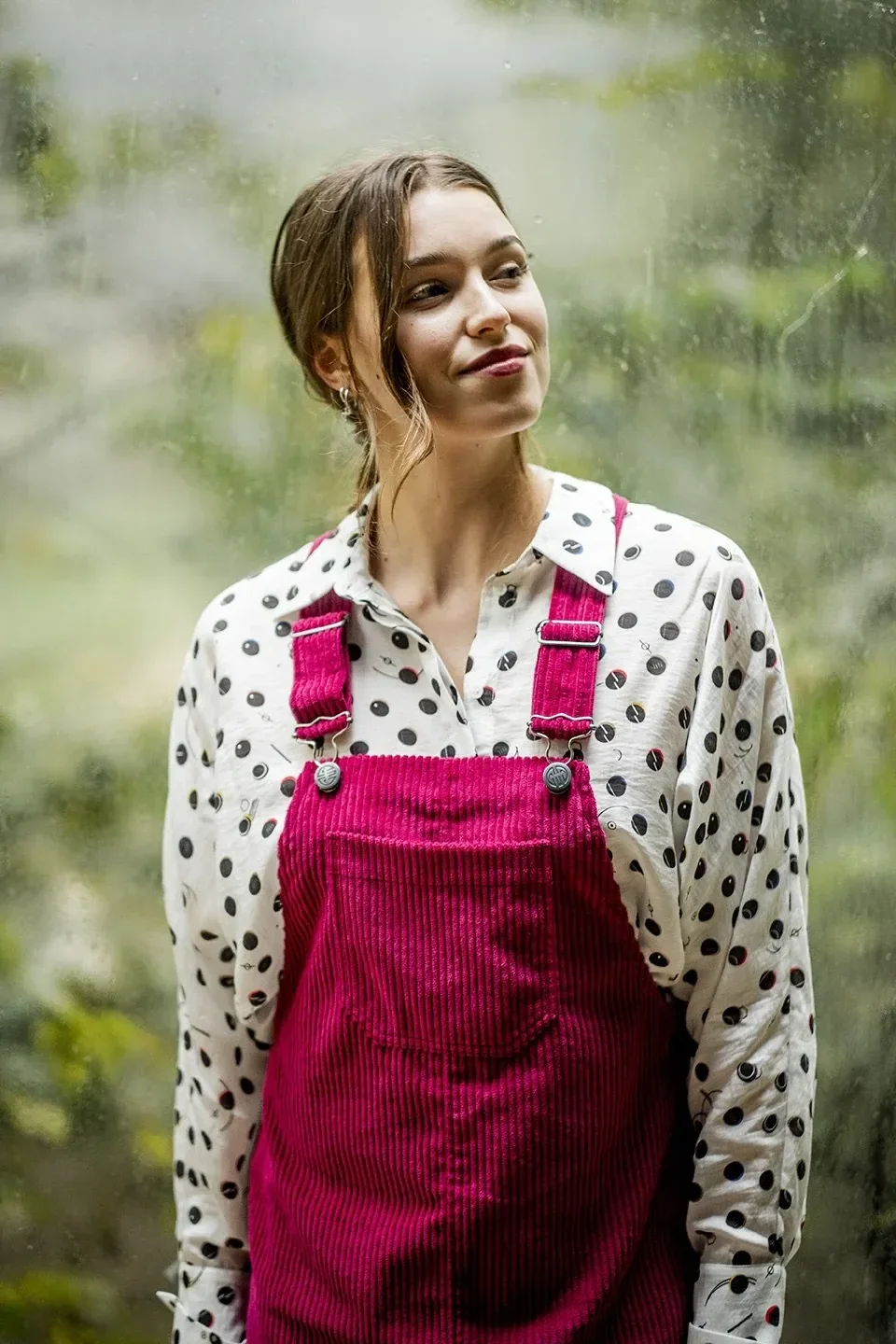 Photo du patron Dagny Dress Sewing Pattern cousu · vue 1 sur 3