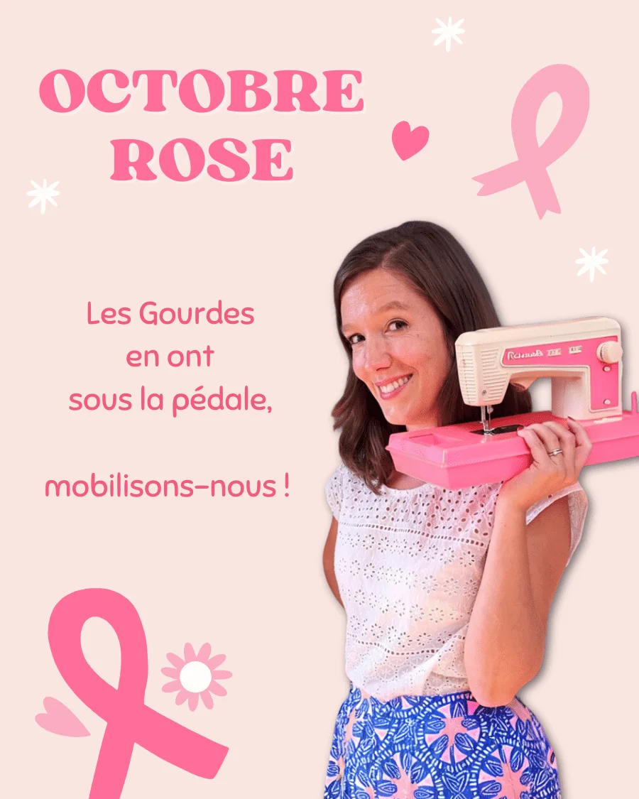 Photo du patron Coussin cœur & bonnet cousu · vue 1 sur 4