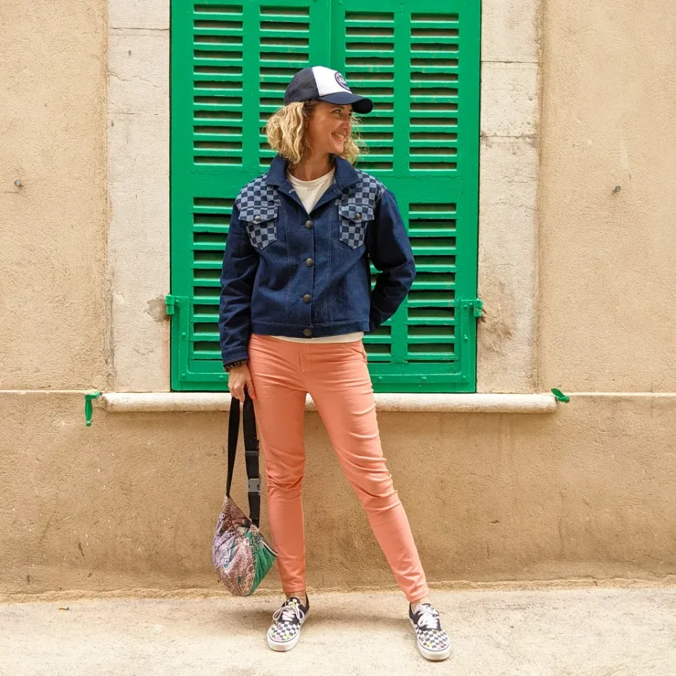 Photo du patron Jegging Emy cousu · vue 1 sur 8