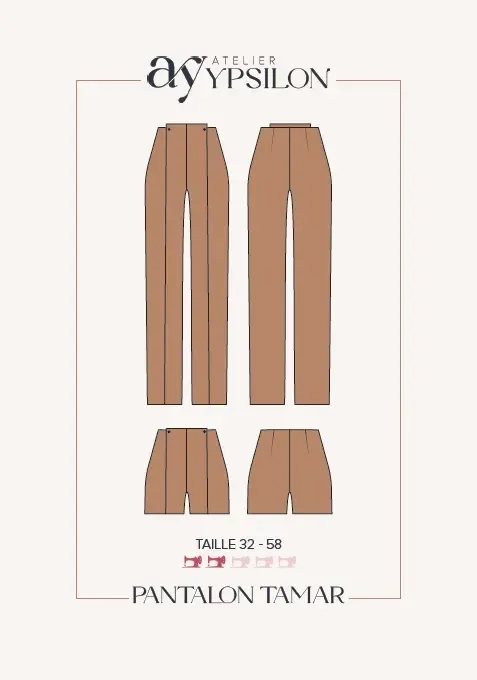 Photo du patron Pantalon Tamar cousu · vue 1 sur 1