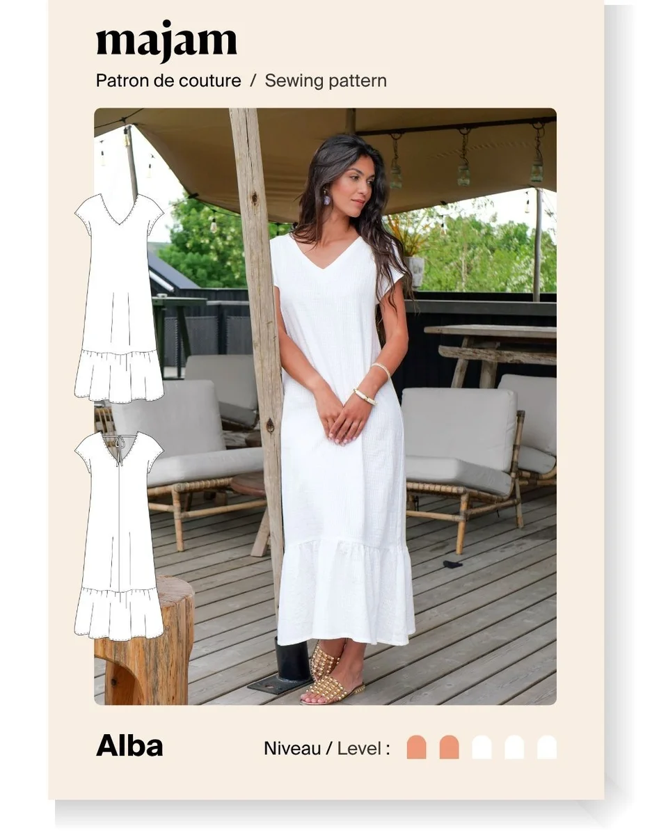 Photo du patron Robe – Alba cousu · vue 1 sur 8
