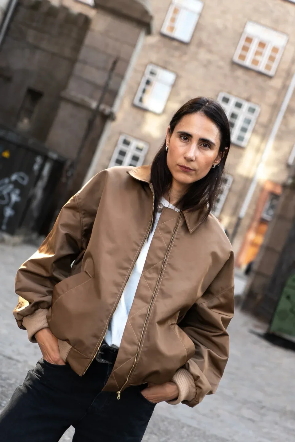 Photo du patron BOMBER JACKET cousu · vue 1 sur 8