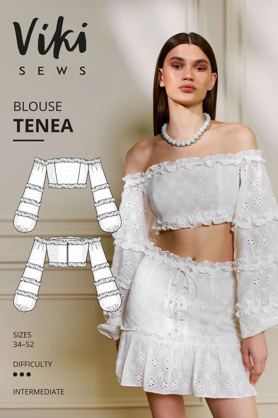 Photo du patron Tenea blouse cousu · vue 1 sur 7