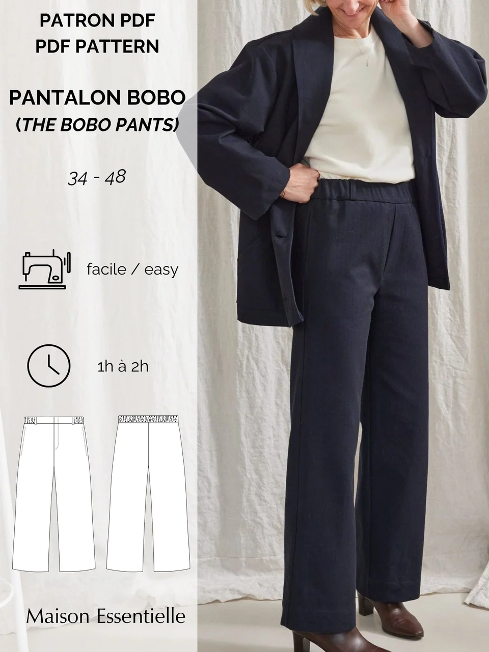Photo du patron Pantalon Bobo cousu · vue 1 sur 8