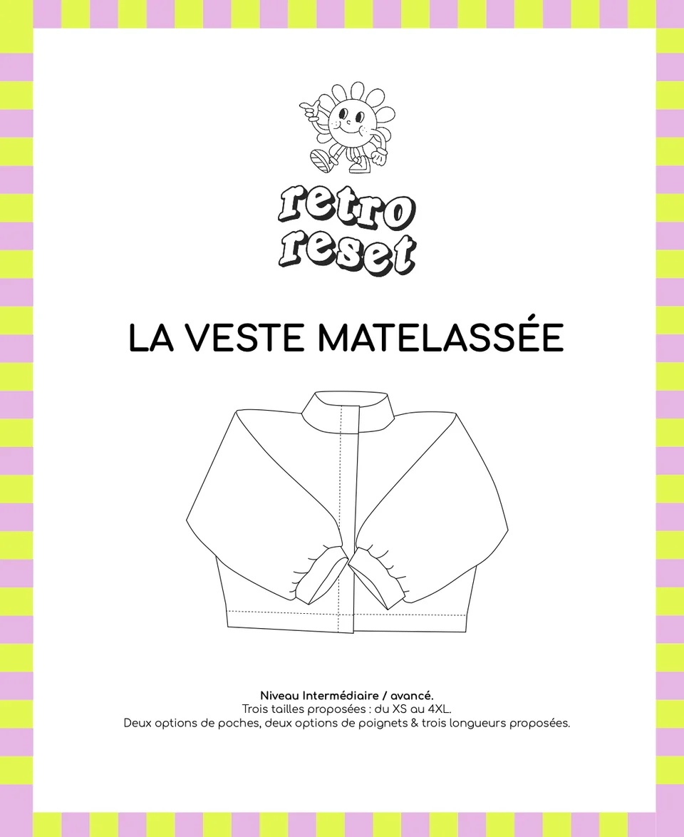 Photo du patron Veste matelassée cousu · vue 1 sur 8