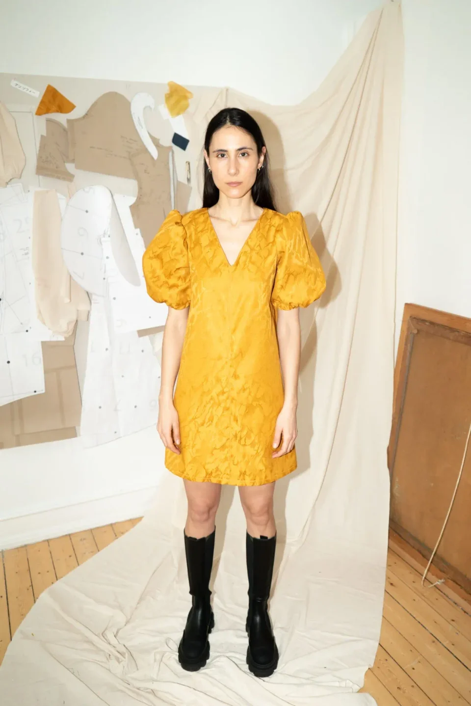 Photo du patron TRAPEZE DRESS cousu · vue 1 sur 5