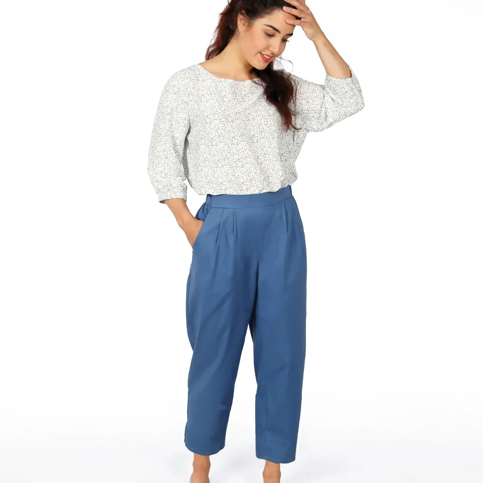 Photo du patron Pantalon Bouffant Madame Gusta cousu · vue 1 sur 8