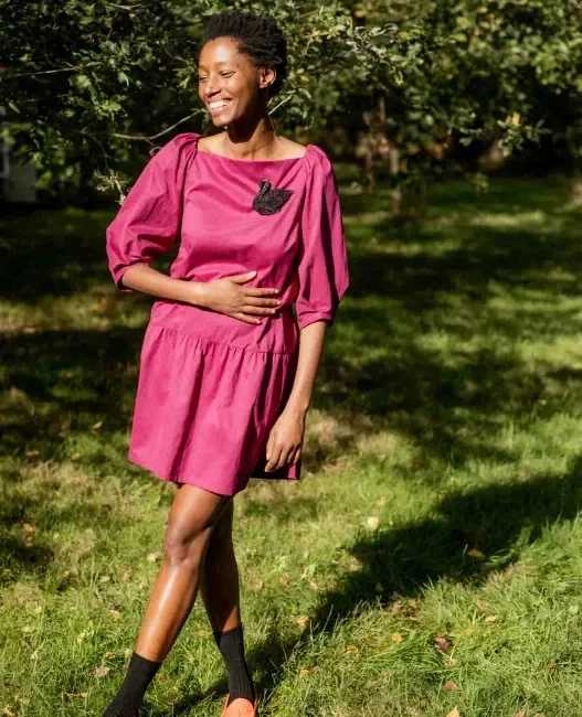 Photo du patron Sasha Dress Sewing Pattern cousu · vue 1 sur 7